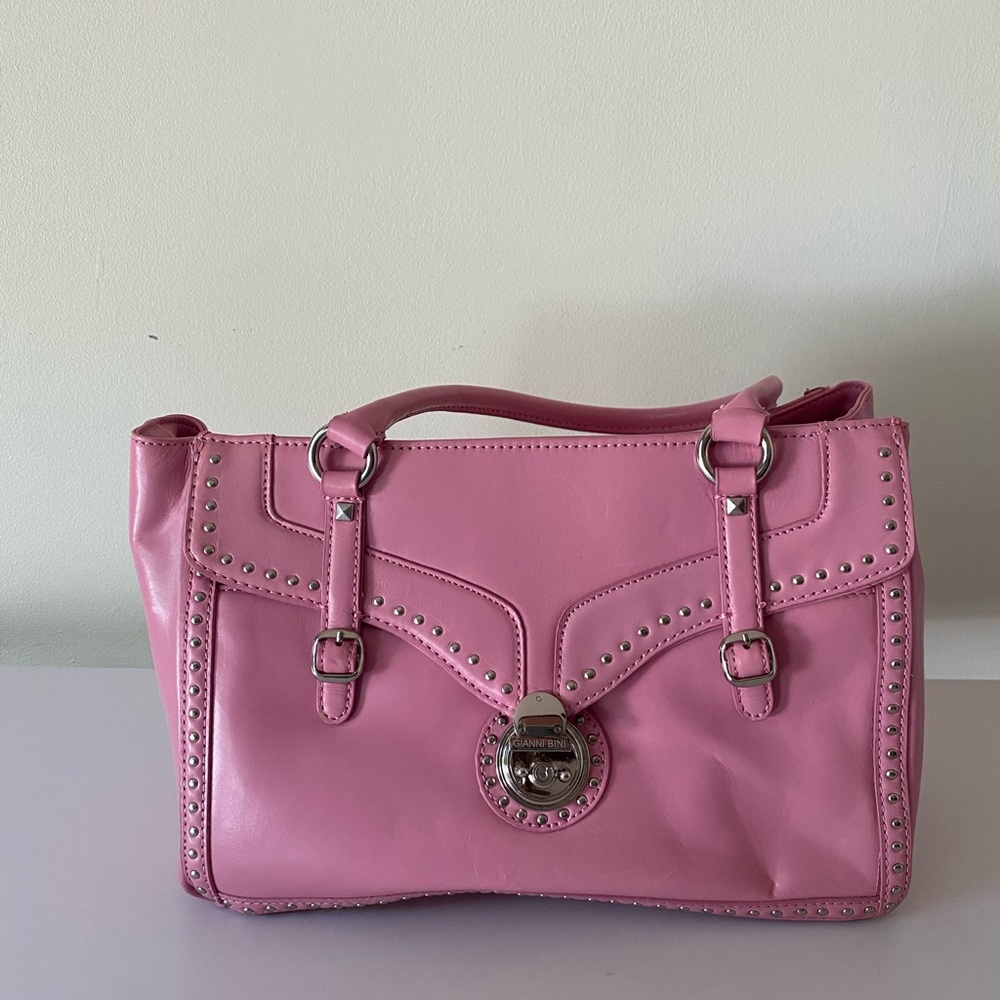 NWOT Gianni Bini Pink Studded Handbag